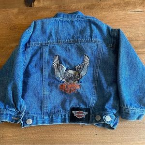 Unisex genuine Harley jean jacket